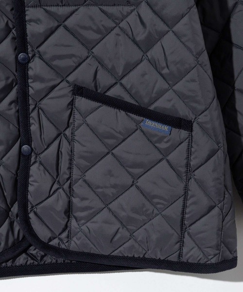 LAVENHAM(ラベンハム)の「LAVENHAM DENHAM ラベンハム デンハム キルティングジャケット(ダウンジャケット/コート・メンズ・ブラック系2/ネイビー系1/ブラック系1・MEDIUM/X-LARGE/LARGE)」の15枚目の写真