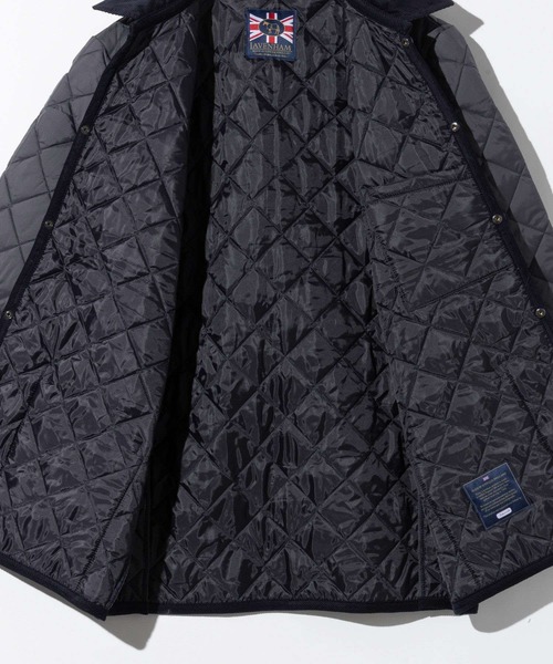 LAVENHAM(ラベンハム)の「LAVENHAM DENHAM ラベンハム デンハム キルティングジャケット(ダウンジャケット/コート・メンズ・ブラック系2/ネイビー系1/ブラック系1・MEDIUM/X-LARGE/LARGE)」の18枚目の写真