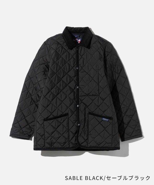 LAVENHAM(ラベンハム)の「LAVENHAM DENHAM ラベンハム デンハム キルティングジャケット(ダウンジャケット/コート・メンズ・ブラック系2/ネイビー系1/ブラック系1・MEDIUM/X-LARGE/LARGE)」の19枚目の写真