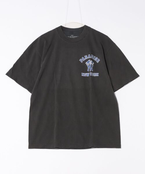 PARADISE(PARADISE)の「PARADISE NYC/パラダイス ニューヨークシティ/NY PALM LOGO(Tシャツ/カットソー・メンズ・ブラック/ピンク/ホワイト系2・M/L/XL)」の1枚目の写真