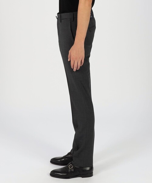 INCOTEX（インコテックス）の「INCOTEX ストレッチウール ノープリーツスリムスラックス 30（スラックス・メンズ・チャコールグレー/グレー・48/44）」の5枚目の写真