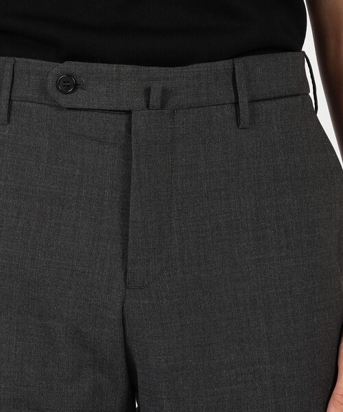 INCOTEX（インコテックス）の「INCOTEX ストレッチウール ノープリーツスリムスラックス 30（スラックス・メンズ・チャコールグレー/グレー・48/44）」の7枚目の写真