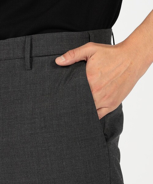 INCOTEX（インコテックス）の「INCOTEX ストレッチウール ノープリーツスリムスラックス 30（スラックス・メンズ・チャコールグレー/グレー・48/44）」の10枚目の写真