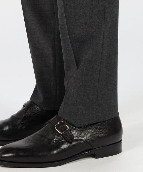 INCOTEX（インコテックス）の「INCOTEX ストレッチウール ノープリーツスリムスラックス 30（スラックス・メンズ・チャコールグレー/グレー・48/44）」の11枚目の写真