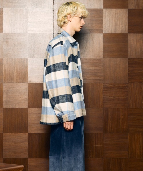 UNISEX》【Italian Dead Stock Fabric】Prime-Over Regular Collar UNISEX》【Italian Dead Stock Fabric】Prime-Over Regular Collar