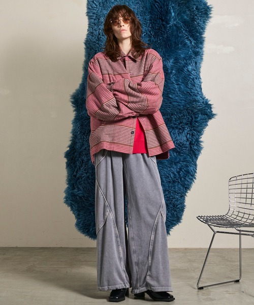 UNISEX》【Italian Dead Stock Fabric】Prime-Over Regular Collar