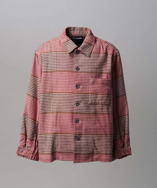 UNISEX》【Italian Dead Stock Fabric】Prime-Over Regular Collar