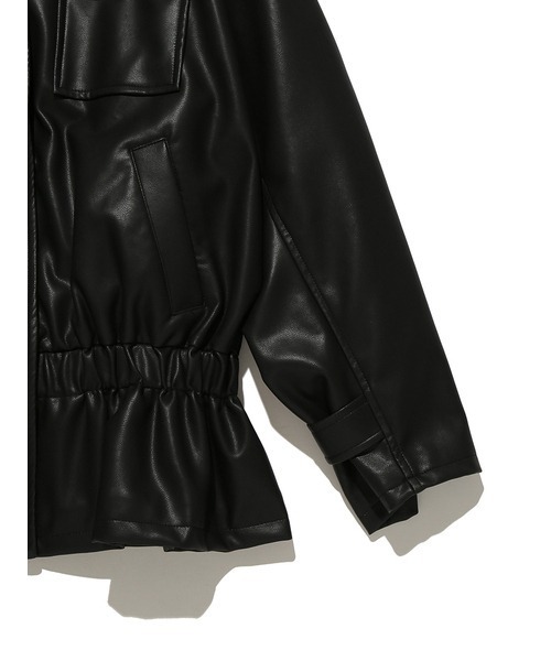 Henon ヘノン　レザージャケット　完売 GATHERING OVER BLOUSON（ブルゾン）｜Henon.（ヘノン）のファッション