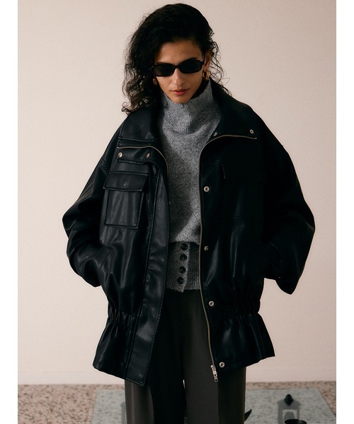 Henon.（ヘノン）の「GATHERING OVER BLOUSON（ブルゾン）」 - WEAR