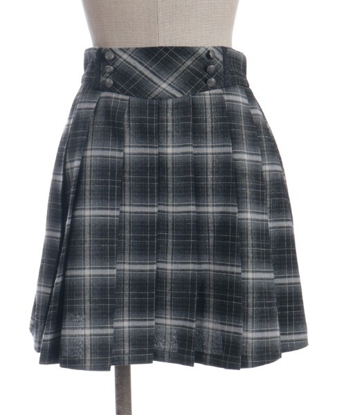 axes femme(アクシーズファム)の「ボタン使いチェックスカパン(その他パンツ・レディース・ブラウン/グレー/ピンク・FREE)」の11枚目の写真