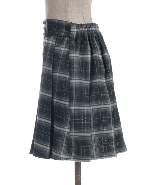 axes femme(アクシーズファム)の「ボタン使いチェックスカパン(その他パンツ・レディース・ブラウン/グレー/ピンク・FREE)」の12枚目の写真