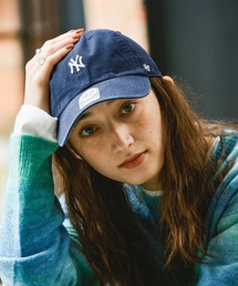 ヤンキース」に該当するキャップ（ブルー・ネイビー/青色系