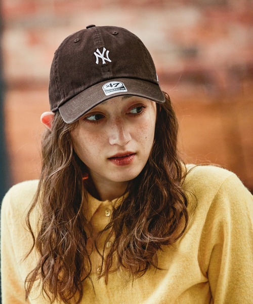 GEORGE'S（ジョージズ）の「47 クリーンナップ ベースランナー ニューヨーク・ヤンキース（キャップ・レディース・ブラウン/ネイビー・FREE）」の2枚目の写真