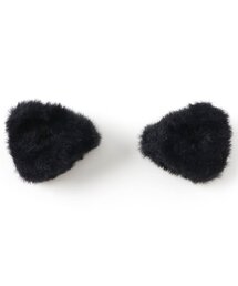 algy（アルジー）の「ねこみみヘアクリップ2Pセット（バレッタ/ヘアクリップ・キッズ）」