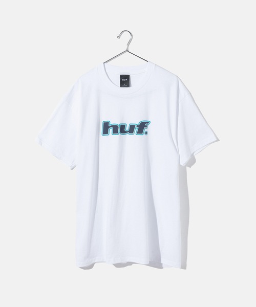 HUF(ハフ)の「HUF H DOT S/S TEE ハフ 半袖プリント Tシャツ(Tシャツ/カットソー・メンズ・ブラック/ホワイト・SMALL/MEDIUM/LARGE/X-LARGE)」の2枚目の写真