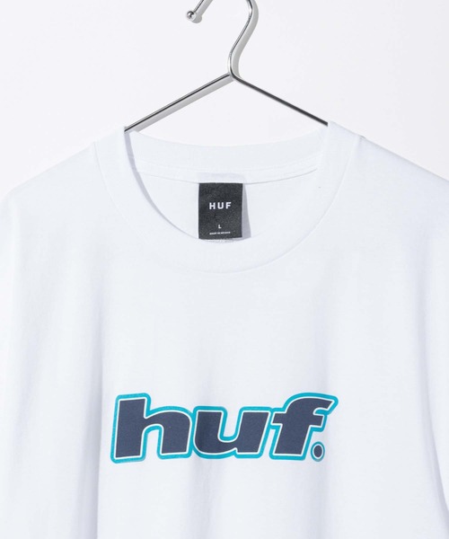 HUF(ハフ)の「HUF H DOT S/S TEE ハフ 半袖プリント Tシャツ(Tシャツ/カットソー・メンズ・ブラック/ホワイト・SMALL/MEDIUM/LARGE/X-LARGE)」の9枚目の写真
