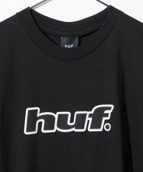 HUF(ハフ)の「HUF H DOT S/S TEE ハフ 半袖プリント Tシャツ(Tシャツ/カットソー・メンズ・ブラック/ホワイト・SMALL/MEDIUM/LARGE/X-LARGE)」の10枚目の写真