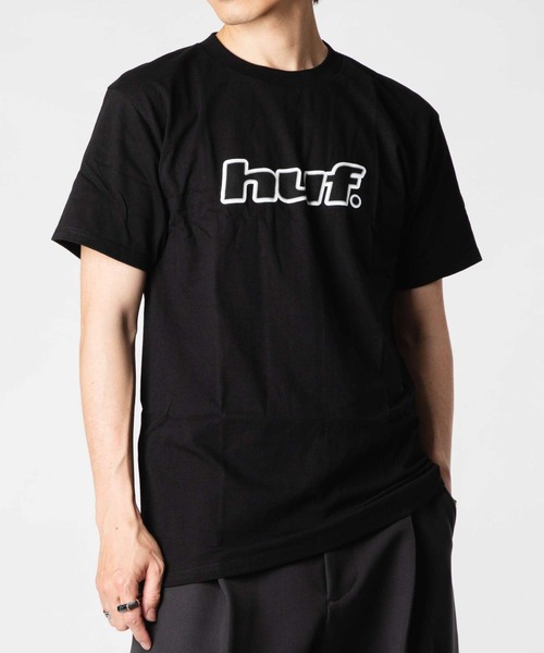 HUF(ハフ)の「HUF H DOT S/S TEE ハフ 半袖プリント Tシャツ(Tシャツ/カットソー・メンズ・ブラック/ホワイト・SMALL/MEDIUM/LARGE/X-LARGE)」の12枚目の写真