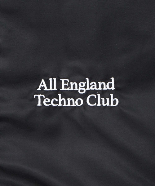 IDEA BOOKS(アイディアブックス)の「【IDEA for bonjour records】Exclusive ALL ENGLAND TECHNO CLUB MA-1 NYLON TWILL JACKET(MA-1・メンズ・ブラック・M/L/XL)」の4枚目の写真