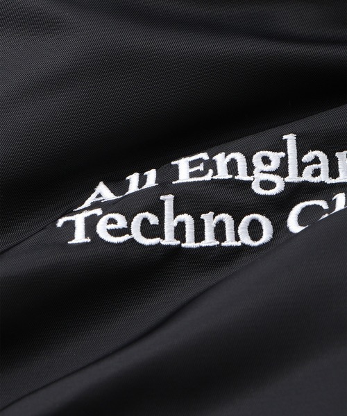 IDEA BOOKS(アイディアブックス)の「【IDEA for bonjour records】Exclusive ALL ENGLAND TECHNO CLUB MA-1 NYLON TWILL JACKET(MA-1・メンズ・ブラック・M/L/XL)」の6枚目の写真