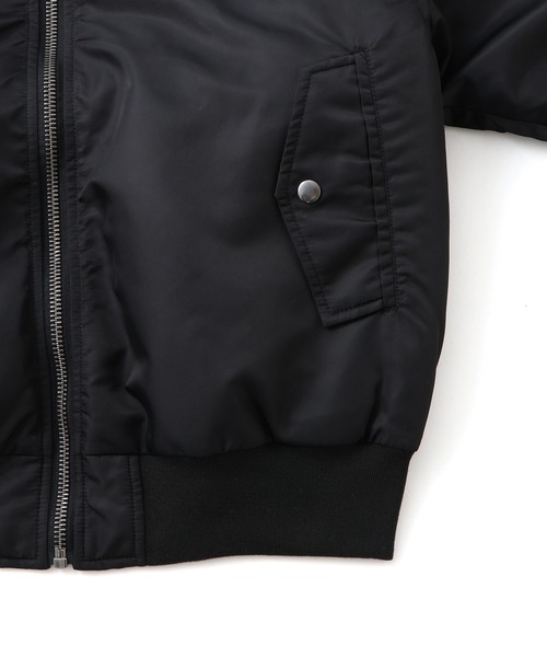 IDEA BOOKS(アイディアブックス)の「【IDEA for bonjour records】Exclusive ALL ENGLAND TECHNO CLUB MA-1 NYLON TWILL JACKET(MA-1・メンズ・ブラック・M/L/XL)」の8枚目の写真