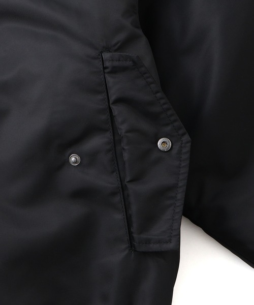 IDEA BOOKS(アイディアブックス)の「【IDEA for bonjour records】Exclusive ALL ENGLAND TECHNO CLUB MA-1 NYLON TWILL JACKET(MA-1・メンズ・ブラック・M/L/XL)」の9枚目の写真