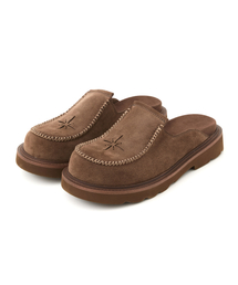 DNSR（ディーエヌエスアール）の「マンモス ウェスタンスエード ミュール ブラウン（サンダル）」