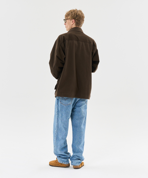 AECA(エイカ)の「AECA 2TONE WASHED FIELD JACKET-BROWN(その他アウター・レディース・その他・MEDIUM/LARGE)」の8枚目の写真