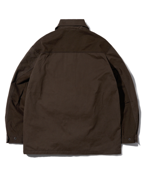 AECA(エイカ)の「AECA 2TONE WASHED FIELD JACKET-BROWN(その他アウター・レディース・その他・MEDIUM/LARGE)」の11枚目の写真
