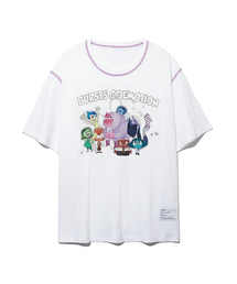 CNVS（ベティ ブープ）の「インサイドアウト2 バーストオブエモーション オーバーサイズ 半袖Tシャツ_ホワイト（Tシャツ/カットソー）」