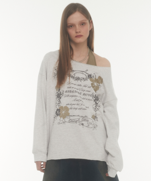 Midnight Move(ミッドナイトムーブ)の「vt fl mtm (off white)(スウェット・レディース・その他・FREE)」の1枚目の写真