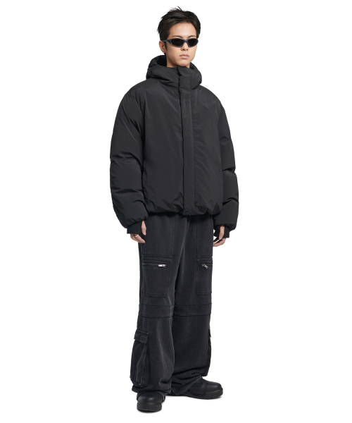NOMANUAL(NOMANUAL)の「CLOUD SHELL DUCK DOWN - BLACK(ダウンジャケット/コート・レディース・その他・SMALL/MEDIUM/LARGE/X-LARGE)」の3枚目の写真