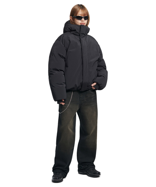 NOMANUAL(NOMANUAL)の「CLOUD SHELL DUCK DOWN - BLACK(ダウンジャケット/コート・レディース・その他・SMALL/MEDIUM/LARGE/X-LARGE)」の5枚目の写真
