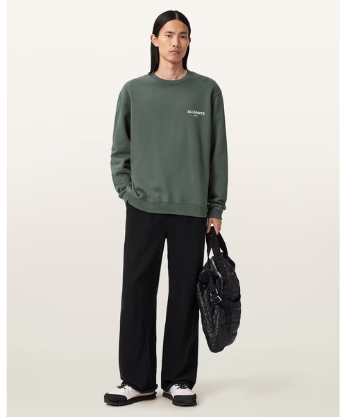 ALLSAINTS（オールセインツ）の「HALCYON CREW NECK SWEATSHIRT | HALCYON クルー ネック スウェットシャツ（スウェット・メンズ・グリーン系その他・XS/S/L/M）」の3枚目の写真