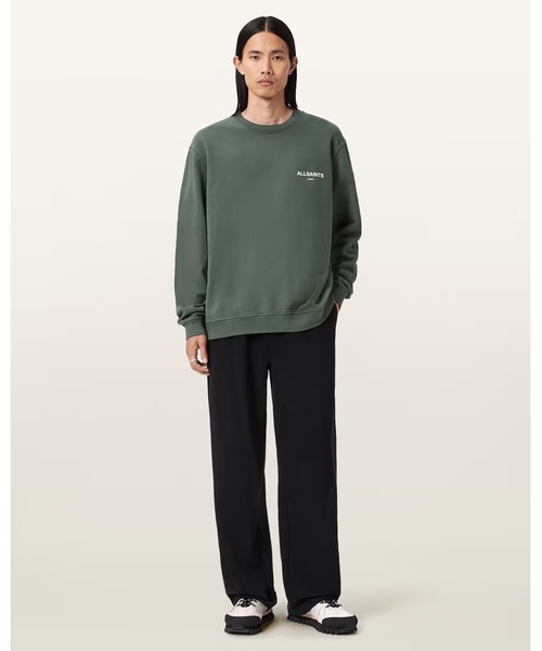 ALLSAINTS（オールセインツ）の「HALCYON CREW NECK SWEATSHIRT | HALCYON クルー ネック スウェットシャツ（スウェット・メンズ・グリーン系その他・XS/S/L/M）」の6枚目の写真