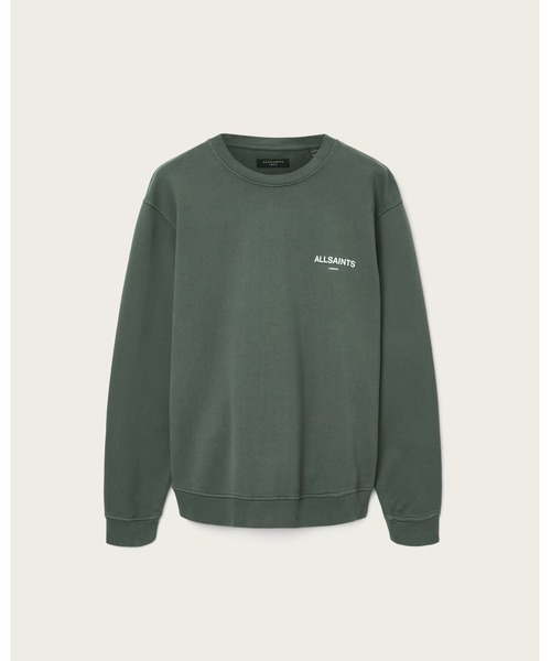 ALLSAINTS（オールセインツ）の「HALCYON CREW NECK SWEATSHIRT | HALCYON クルー ネック スウェットシャツ（スウェット・メンズ・グリーン系その他・XS/S/L/M）」の9枚目の写真