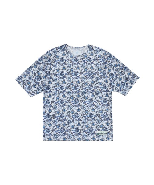Whimsy(ウィムジー)の「PAISLEY MESH TEE SM24-T-003(Tシャツ/カットソー・メンズ・ホワイト・X-LARGE/LARGE)」の1枚目の写真