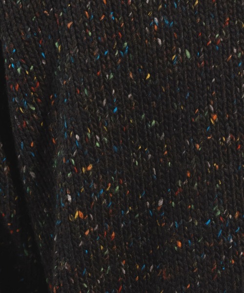 BAYFLOW（ベイフロー）の「カラーネップニット（ニット/セーター・メンズ・オフホワイト/ブラック/ブラウン・MEDIUM/LARGE）」の7枚目の写真