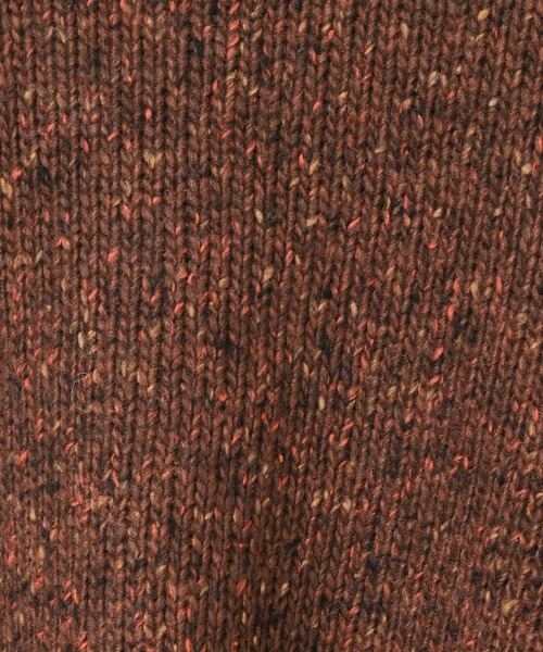 BAYFLOW（ベイフロー）の「カラーネップニット（ニット/セーター・メンズ・オフホワイト/ブラック/ブラウン・MEDIUM/LARGE）」の9枚目の写真