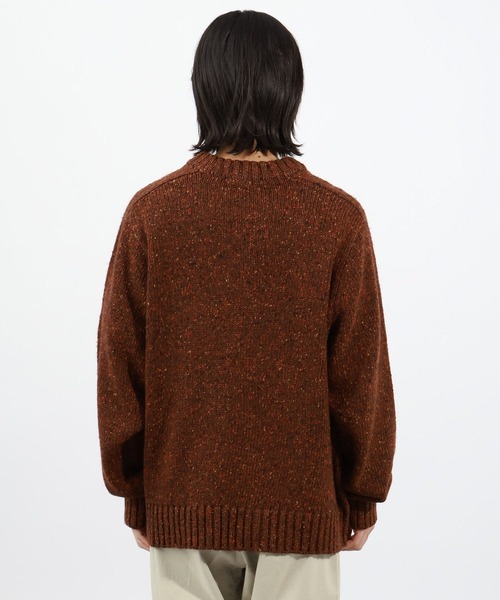 BAYFLOW（ベイフロー）の「カラーネップニット（ニット/セーター・メンズ・オフホワイト/ブラック/ブラウン・MEDIUM/LARGE）」の12枚目の写真