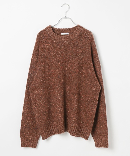 BAYFLOW（ベイフロー）の「カラーネップニット（ニット/セーター・メンズ・オフホワイト/ブラック/ブラウン・MEDIUM/LARGE）」の13枚目の写真