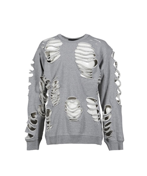 DISTRESSED CREWNECK（スウェット）｜JUN/NAKAYAMA（ジュンナカヤマ