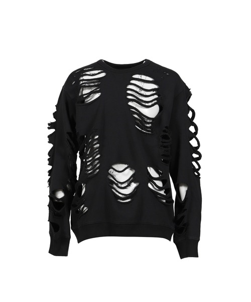DISTRESSED CREWNECK（スウェット）｜JUN/NAKAYAMA（ジュンナカヤマ