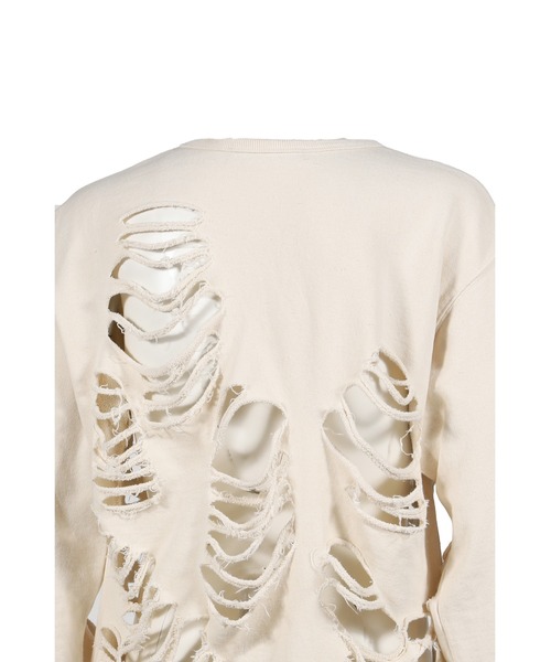 DISTRESSED CREWNECK（スウェット）｜JUN/NAKAYAMA（ジュンナカヤマ