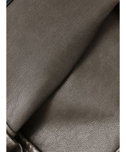 GYDA(ジェイダ)の「GGラインFake Leatherブルゾン(ブルゾン・レディース・ブラウン/アイボリー・FREE)」の20枚目の写真