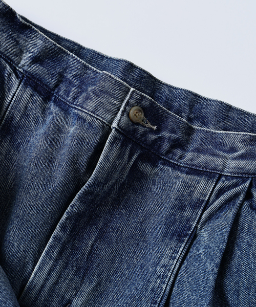 JOURNAL STANDARD J.S HOMESTEAD(ジャーナルスタンダードホームステッド)の「J.S.Homestead / デニム キュロット パンツ(デニムパンツ・メンズ・コバルトブルー/ブラック系その他・MEDIUM/LARGE)」の14枚目の写真