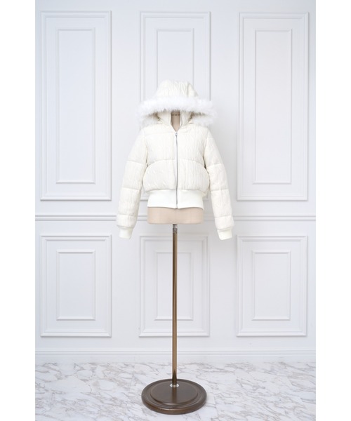 Cable Knit Padded Jacket（ブルゾン）｜MISTREASS（ミストレアス）の