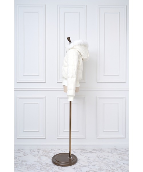 Cable Knit Padded Jacket（ブルゾン）｜MISTREASS（ミストレアス）の