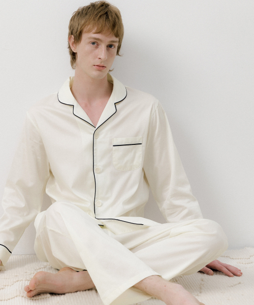 m) Classic Cotton Pajama Set 【公式通販】