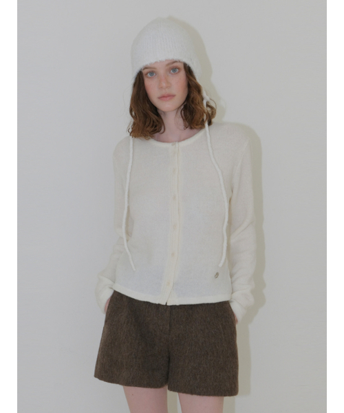 ETMON(エトモン)の「Wool Basic Short Pants, Brown(その他パンツ・レディース・その他・SMALL/MEDIUM)」の3枚目の写真